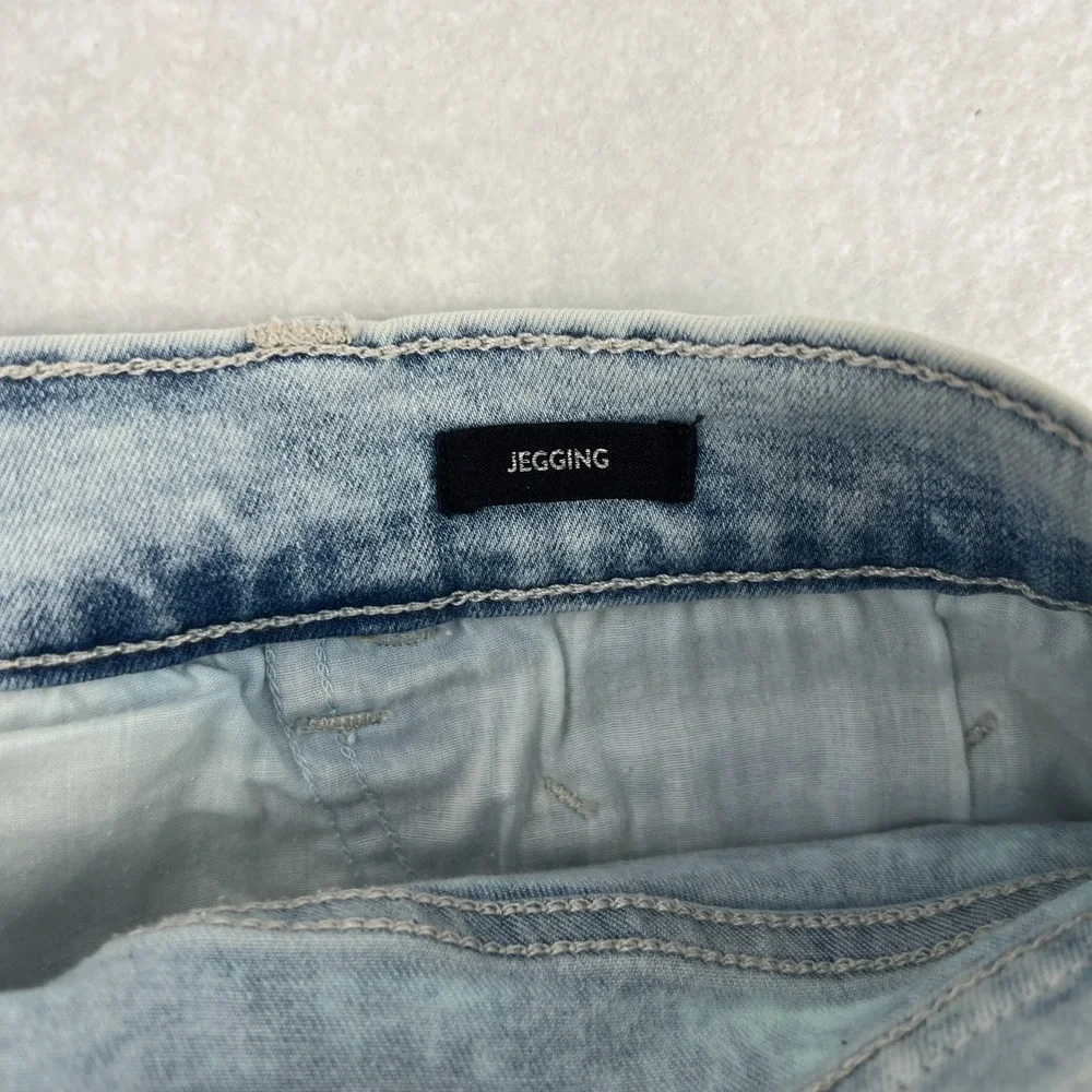 Justice Jegging Skinny Jeans Girls 18 Plus Blue Light Wash Denim‎ Cotton Stretch